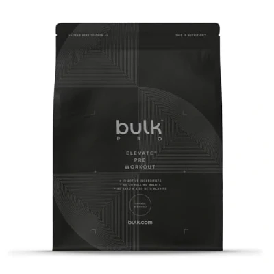 Image of Bulk Elevate, Pre Workout Supplement Powder, Orange and Mango, 660 g, Packaging May Vary