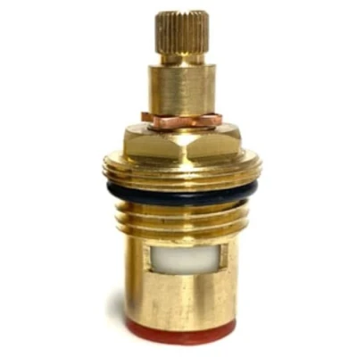 Image of 32 Spline Quarter Turn Tap Cartridge Valve x 47mm Height Single Clockwise Open