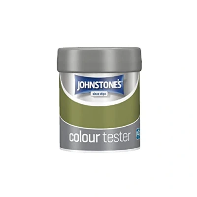 Image of Johnstone&#039;s Paint Tester Pots Wall &amp; Ceiling Amphibious Emulsion Easy to Apply Dry in 1 2 Hours 75ml