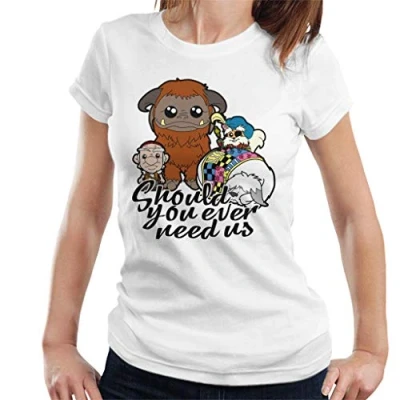 Image of Should You Ever Need Us Labyrinth Women&#039;s T Shirt White
