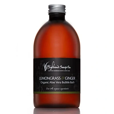 Image of The Highland Soap Company Lemongrass &amp; Ginger Bubble Bath 500ml