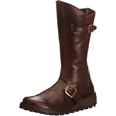 Image of Mes Leather Women&#039;s Mid Calf Boots