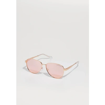 Image of Michael Kors Biarritz Sunglasses Rose goldcoloured, Women&#039;s, Size: 59, gold coloured