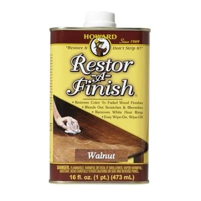 Image of Howard Restor A Finish Walnut RF4016 Restore The Original Remove Heat and Stain Marks on Wooden Furniture 473ml