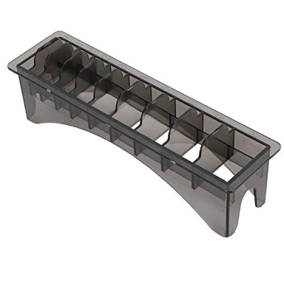Image of Longzhuo Guide Limit Comb Storage Box, 10 Grid Electric Hair Clipper Organizer, Container Case for Trimmer and