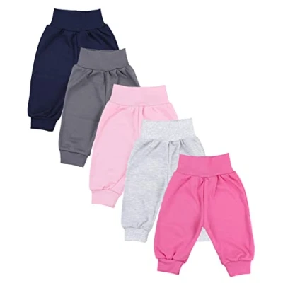 Image of TupTam Baby Long Trousers Pack of 5, Girl 62