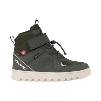 Image of Viking Fleek WARM GTX Unisex Winter boots for kids, Size: 2.5, Pine Textile/synthetics
