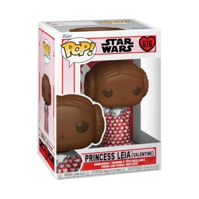 Image of Funko POP! Star Wars: Leia Organa (Val Choc) Collectable Vinyl Figure Gift Idea Official Merchandise Toys for Kids &amp; Adults Movies Fans Model Collectors and Display