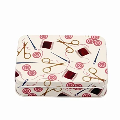 Image of Emma Bridgewater Crafting Sewing Small Rectangluar Tin 142 x 100 37mm