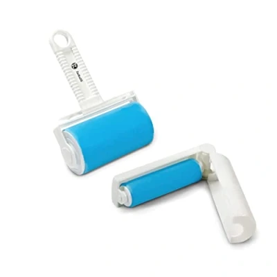 Image of ZatRuiZE 2 Pcs Sticky Removal Roller Hair Lint Reusable Cleaner Portable Washable Working on Couch, Pets, Clothes, Carpets