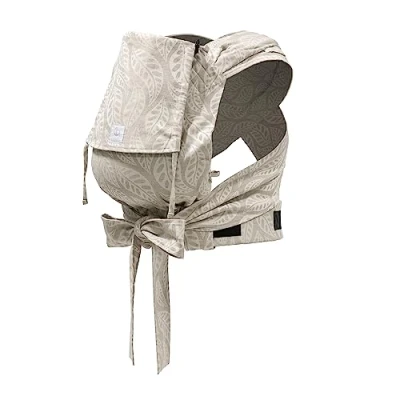 Image of Stokke Limas Carrier, Valerian Beige 2023 Version (OCS) Newborn Half Buckle Baby Carrier Three Carrying Options Safe from Birth &amp; Up to 15 kg (33 lbs)