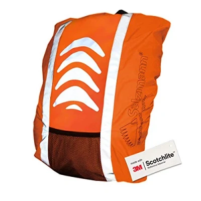 Image of Salzmann 3M Reflective Rucksack Cover High Visibility, Waterproof, Weatherproof Made with Scotchlite