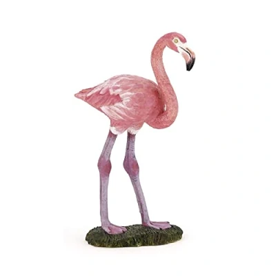 Image of Papo WILD ANIMAL KINGDOM Tiere Print, 50187 Greater Flamingo Figurine, Multicolour