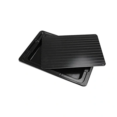 Image of DALIAN Defrosting Tray for Meat, Plate With Drip Tray, Quick Freezing Food Thawing, Quickly Defrost And Thaw Meat