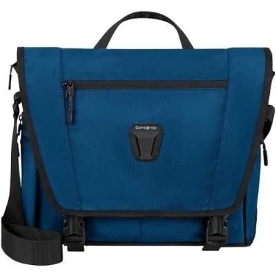 Image of Samsonite Dye Namic Messenger Bag 14 Inches 38.5 cm 15 L Blue, Blue (Blue), Bags