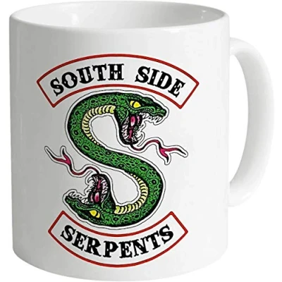 Image of South Side Serpents Inspired by Riverdale Ceramic Photo Mug