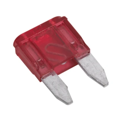 Image of Sealey Automotive MINI Blade Fuse 10A Pack of 50