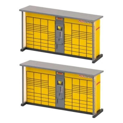 Image of Faller 180281 2 DHL Packing Stations, Multiple