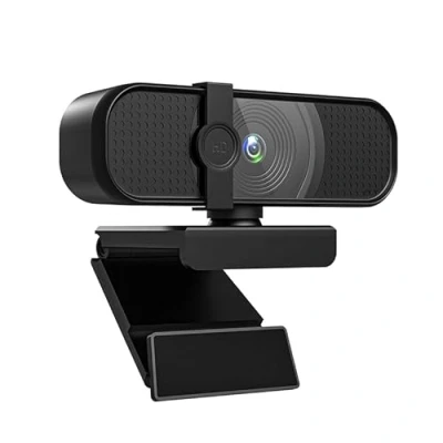 Image of INDOTEAM 4K Webcam for PC with Microphone Ultra HD Web Cam USB Camera Laptop Mac and Privacy Cover Plug Play