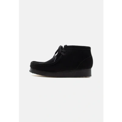 Image of Clarks Originals Wallabee BOOT Ankle boots, Women&#039;s, Size: 3, Schwarzes veloursleder Suede