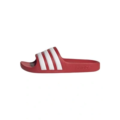 Image of adidas Performance Adilette AQUA Unisex Pool slides for kids, Size: 4, Better scarlet/footwear white Synthetics