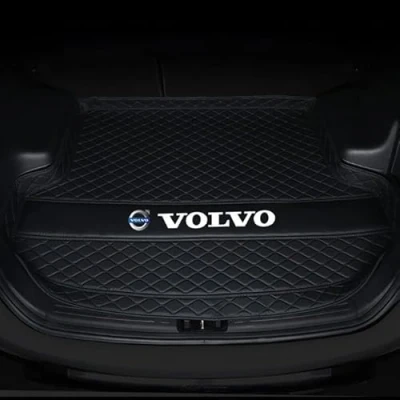 Image of YNEION Car Boot Liners Mats for Volvo XC40 2019 2024 All Weather Liner Protector Pad, Waterproof Anti Scratch Slip Cargo Tray Trunk Carpets,A