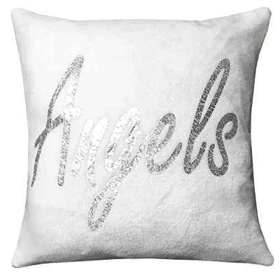 Image of Olivia Rocco Angel Wings Teddy Duvet Cover Set Soft Thermal Quilt Sets Warm Cosy Snug Bedding, Cushion White