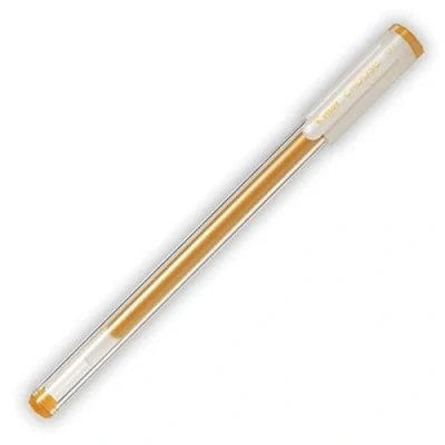Image of Pilot Choose Gel Ink Roller Ball Pen 0.7mm Tip Gold Single