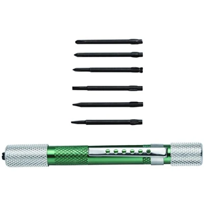 Image of SATA ST03141ST Mini Screwdriver Set 6 Miniature Pieces Features Stylish Pen Shape Design and esy to use