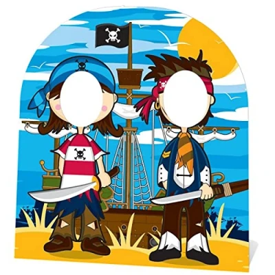 Image of Star Cutouts Ltd Child Sized Piarate Stand in