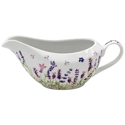 Image of Lavender Design Gravy Boat