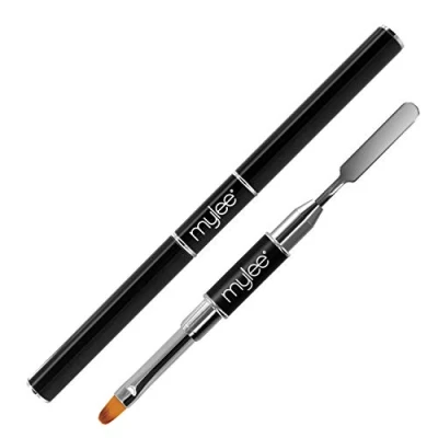 Image of Mylee Magic Extender Gel Dual Ended Tool 2 in 1 Brush &amp; Picker for UV / LED Nail Art, Tips Extensions Builder