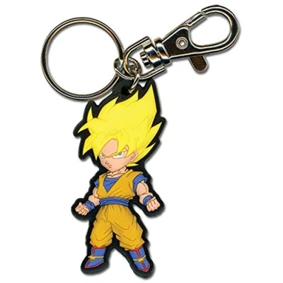 Image of Great Eastern Entertainment Dragon Ball Z SS Goku PVC Keychain