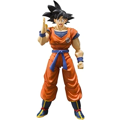 Image of S.H. Figuarts Dragon Ball Son Goku Saiyan in Earth Approximately 140mm ABS &amp; PVC Painted Action Figure