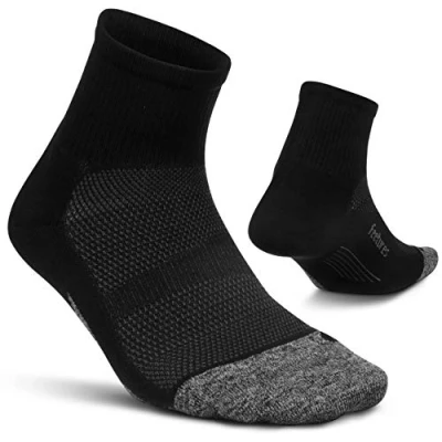 Image of Feetures E201594 Socks, Black, XL