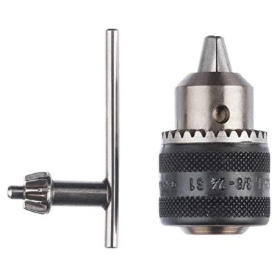 Image of Bosch 2608571010 Keyed Chuck, 0 V, Silver/Black, 10 mm