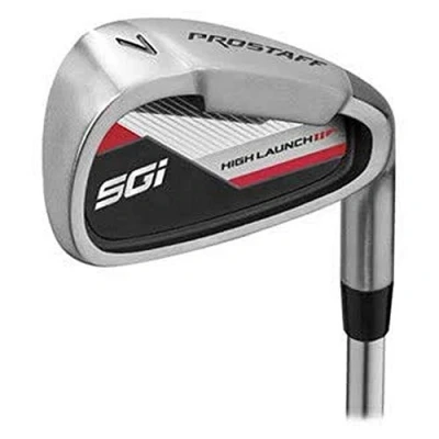 Image of Wilson Men&#039;s Golf Pro Staff SGI Iron for Men, Right Handed, Suitable Beginners and Advanced, Steel, MRH, Set of 7