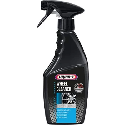 Image of Wynn&#039;s 42403 Wheel Cleaner; Colour Change Formulation, PH Neutral, Non Drip, For All Metallic Wheels, 500 ml