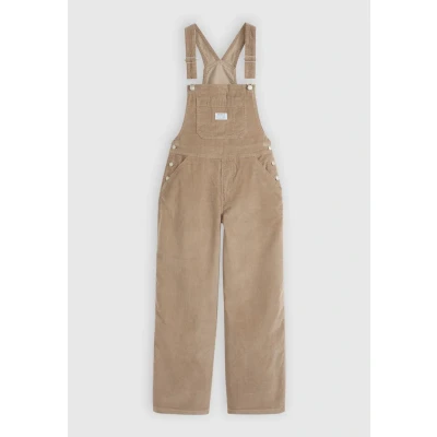 Image of Levi&#039;s Overall Dungarees, Women&#039;s, Size: XS, Taupe gray