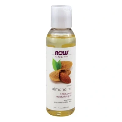 Image of NOW Foods Sweet Almond Oil 4 oz. (Edible)