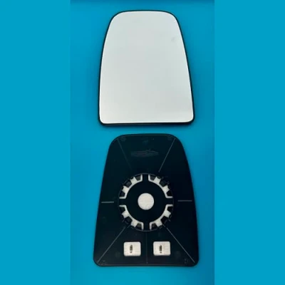 Image of Door Wing Mirror Glass Fits to IVECO Daily Reg 2015 2022 Heated Base Plate Left &amp; Right Hand Side Van Repalcement (Right)