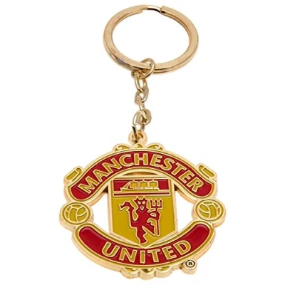 Image of Club Licensed Man Utd Crest Keyring