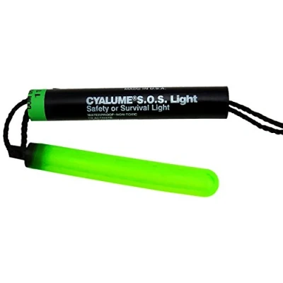 Image of Cyalume Technologies SA9 42740AM Green Signalling Device S.O.S., 5.25&quot; Long, 8 Hour Duration (Pack of 10)