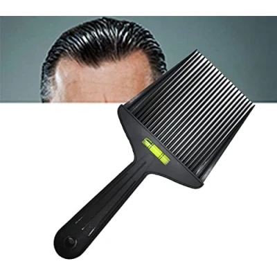 Image of Flat Top Guide Comb for Men, Haircut Level Comb, Dual Ended Hair Combs, Barber with Accurate Water Levelling System