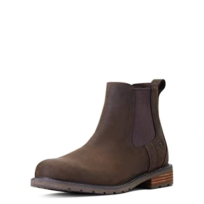 Image of ARIAT Mens Wexford H20 Water Hydration Boots Java Waterproof Sprayproof