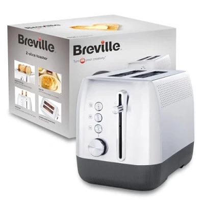 Image of Breville VTT981 2 Slice Toaster Stainless Steel