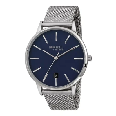 Image of Breil Clock for Man Model Avery with Steel Bracelet, Movement JUST TIME 3H Quartz