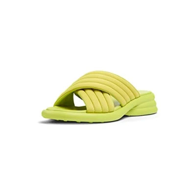 Image of Camper Women&#039;s Spiro K201539 Heeled sandal, Green, 4 UK