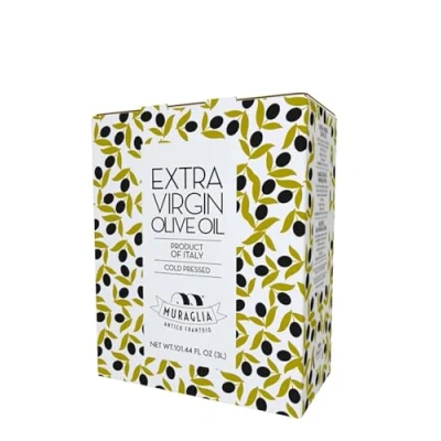 Image of Frantoio Muraglia, Bag in Box Extra Virgin Olive Oil with Dispenser 3 lt, Medium Fruity
