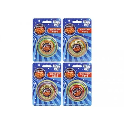 Image of PMS 335005 Round Light Up Yoyo 6cm (1 Count) Assorted Colors, Multicolor